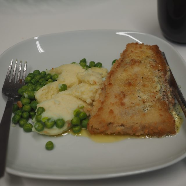 Fish fillet & ugali
